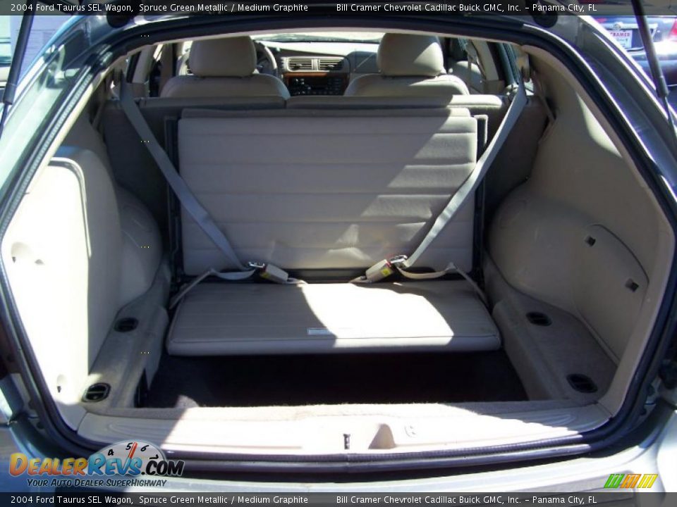 2004 Ford Taurus SEL Wagon Spruce Green Metallic / Medium Graphite Photo #5