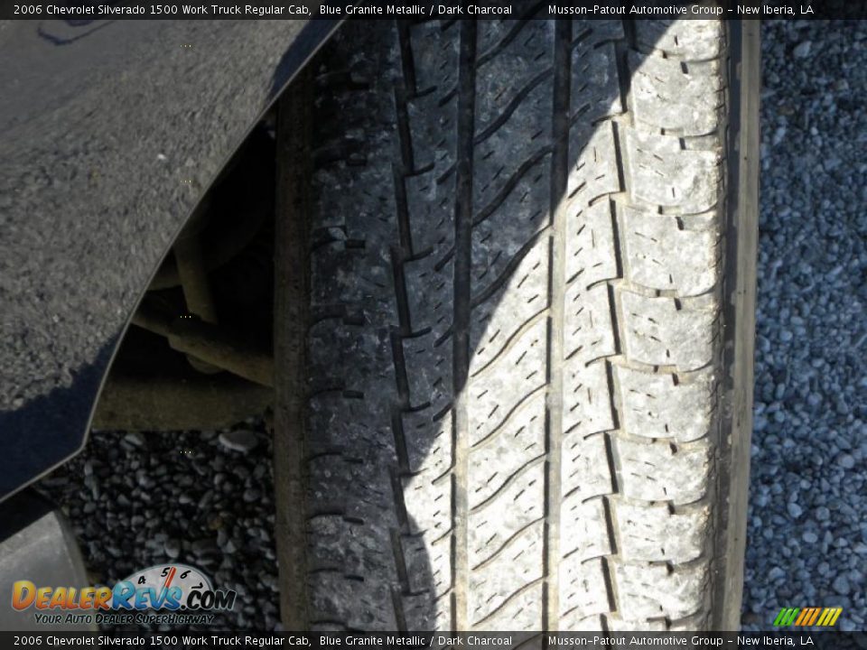 2006 Chevrolet Silverado 1500 Work Truck Regular Cab Blue Granite Metallic / Dark Charcoal Photo #14