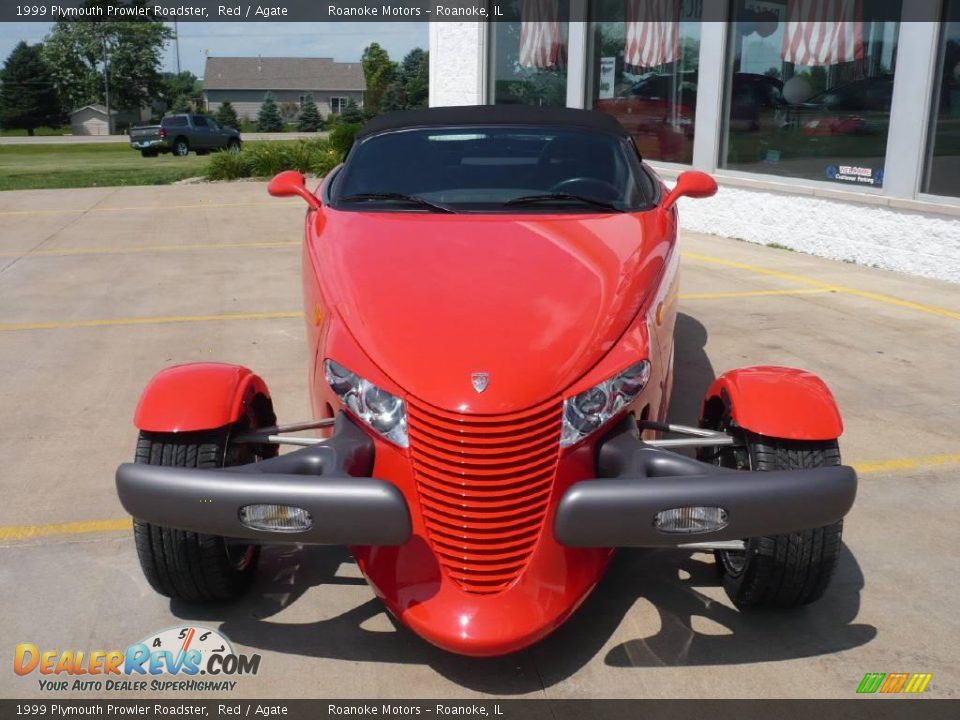 1999 Plymouth Prowler Roadster Red / Agate Photo #3