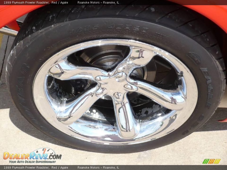 1999 Plymouth Prowler Roadster Red / Agate Photo #8