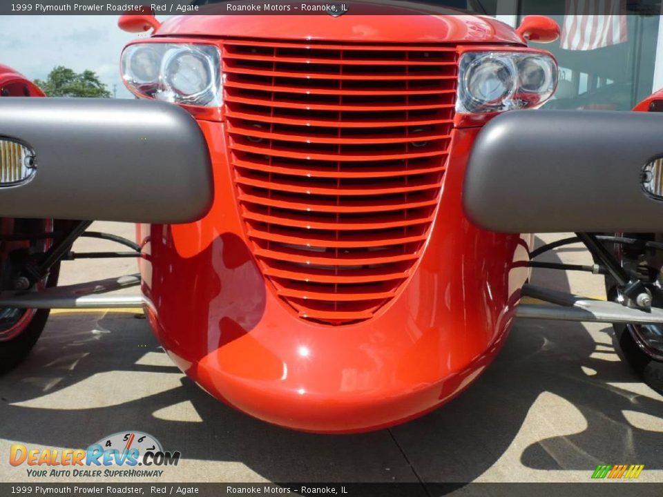 1999 Plymouth Prowler Roadster Red / Agate Photo #10