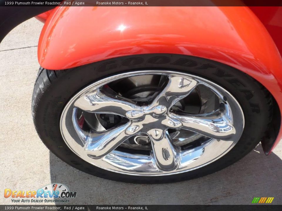 1999 Plymouth Prowler Roadster Red / Agate Photo #13