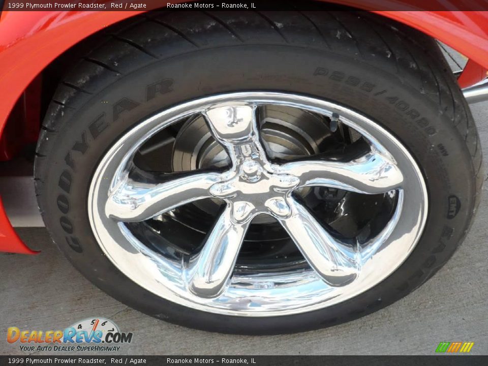 1999 Plymouth Prowler Roadster Red / Agate Photo #14