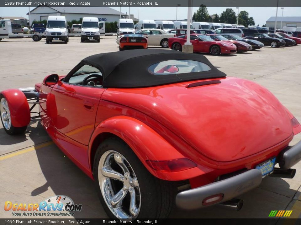 1999 Plymouth Prowler Roadster Red / Agate Photo #15