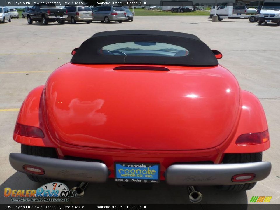 1999 Plymouth Prowler Roadster Red / Agate Photo #16