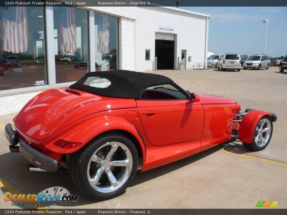 1999 Plymouth Prowler Roadster Red / Agate Photo #17