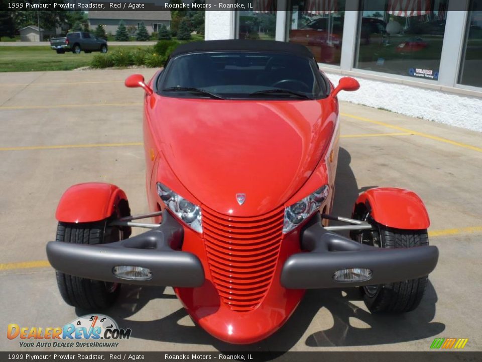 1999 Plymouth Prowler Roadster Red / Agate Photo #18