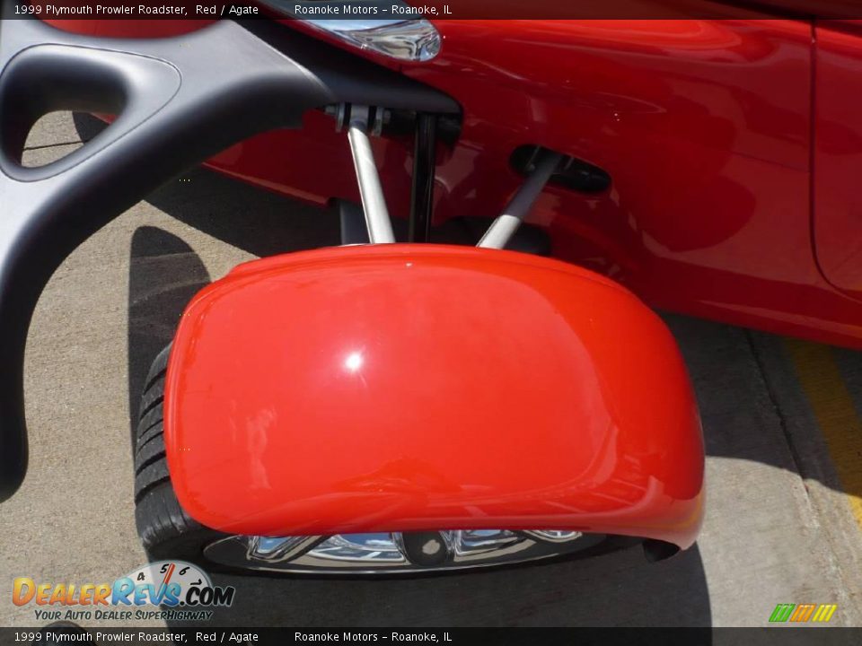 1999 Plymouth Prowler Roadster Red / Agate Photo #19