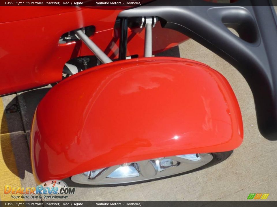 1999 Plymouth Prowler Roadster Red / Agate Photo #20