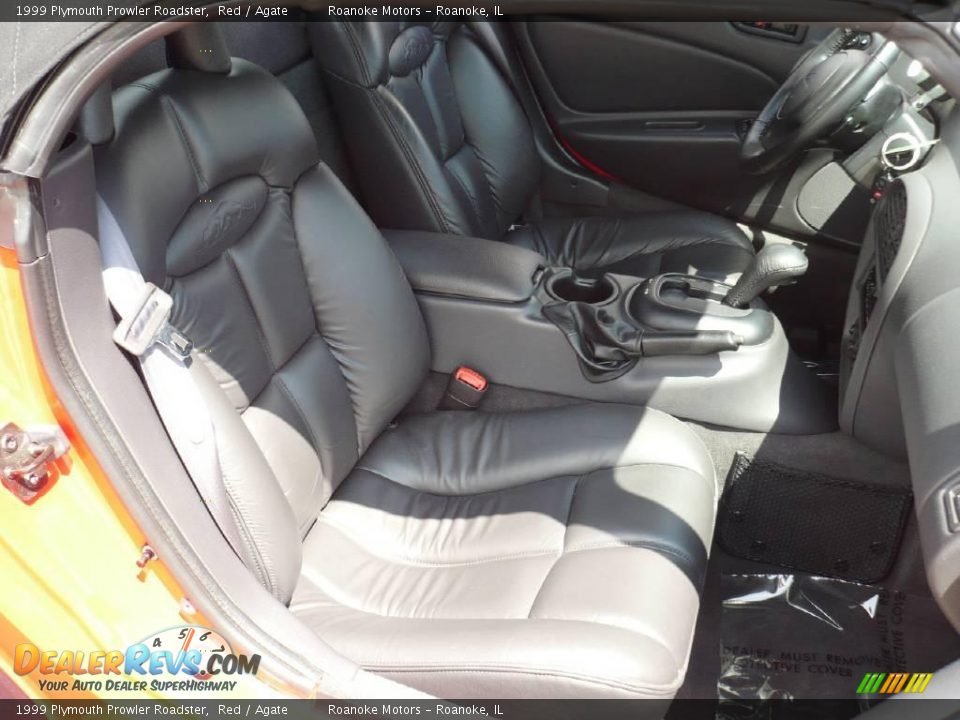 1999 Plymouth Prowler Roadster Red / Agate Photo #21
