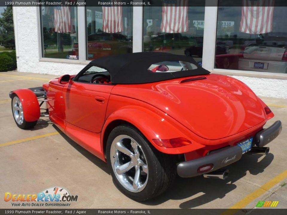 1999 Plymouth Prowler Roadster Red / Agate Photo #27