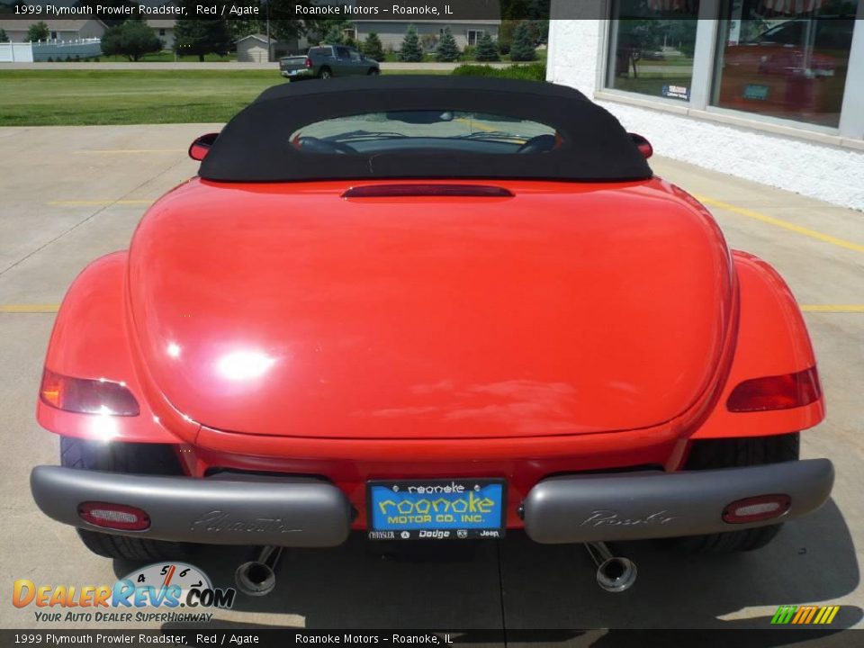 1999 Plymouth Prowler Roadster Red / Agate Photo #28
