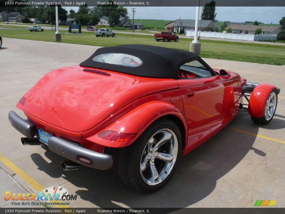 1999 Plymouth Prowler Roadster Red / Agate Photo #30