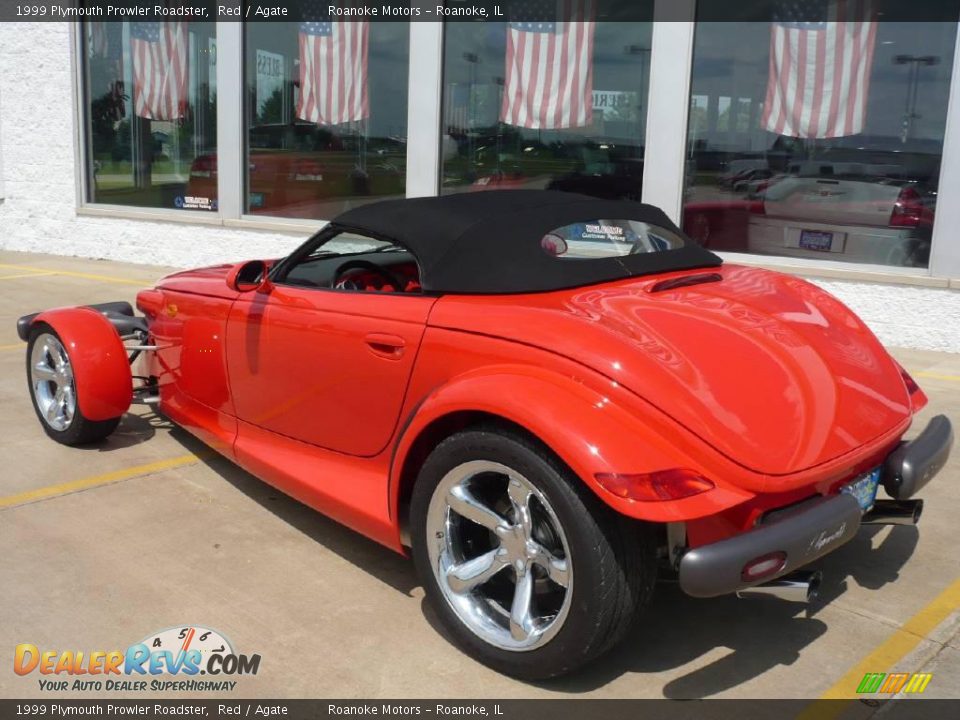 1999 Plymouth Prowler Roadster Red / Agate Photo #31