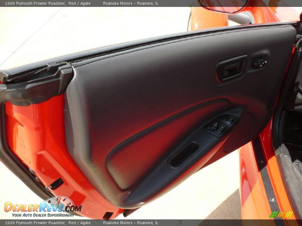 1999 Plymouth Prowler Roadster Red / Agate Photo #34