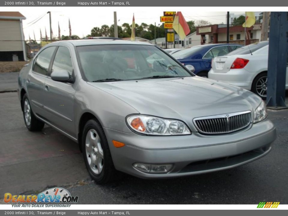 2000 Infiniti I 30 Titanium / Beige Photo #2