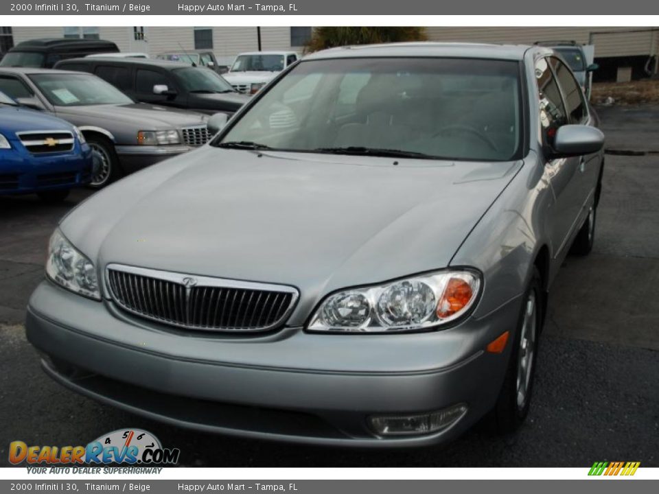 2000 Infiniti I 30 Titanium / Beige Photo #4