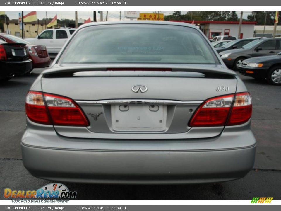 2000 Infiniti I 30 Titanium / Beige Photo #8