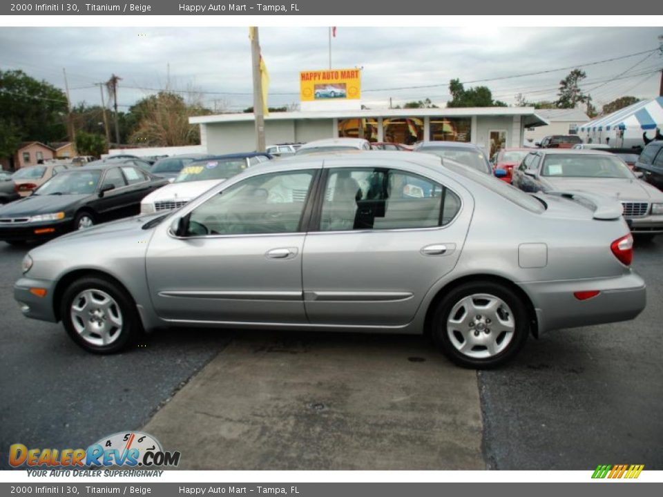2000 Infiniti I 30 Titanium / Beige Photo #10