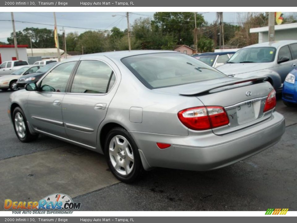 2000 Infiniti I 30 Titanium / Beige Photo #11