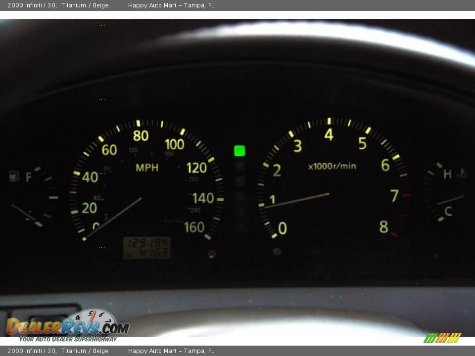 2000 Infiniti I 30 Titanium / Beige Photo #13