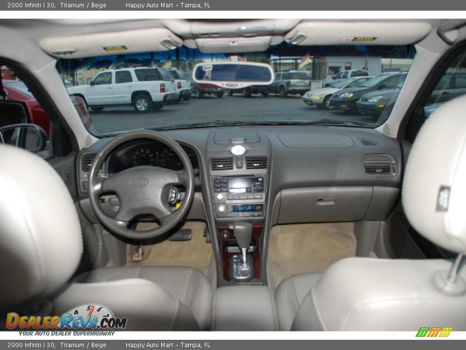 2000 Infiniti I 30 Titanium / Beige Photo #14