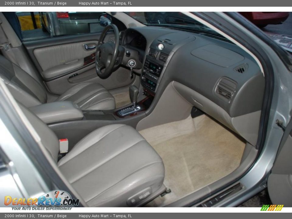 2000 Infiniti I 30 Titanium / Beige Photo #17