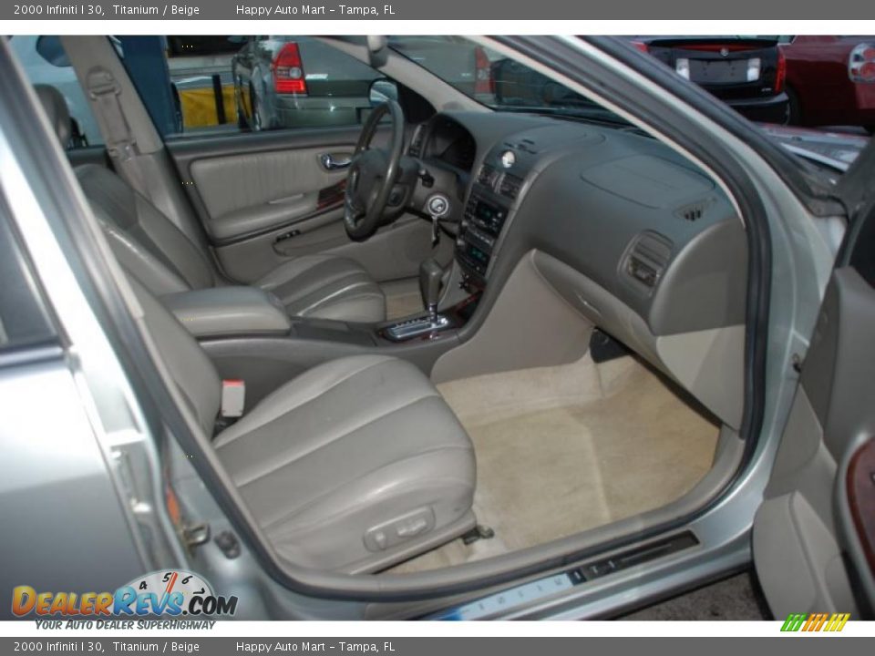 2000 Infiniti I 30 Titanium / Beige Photo #18