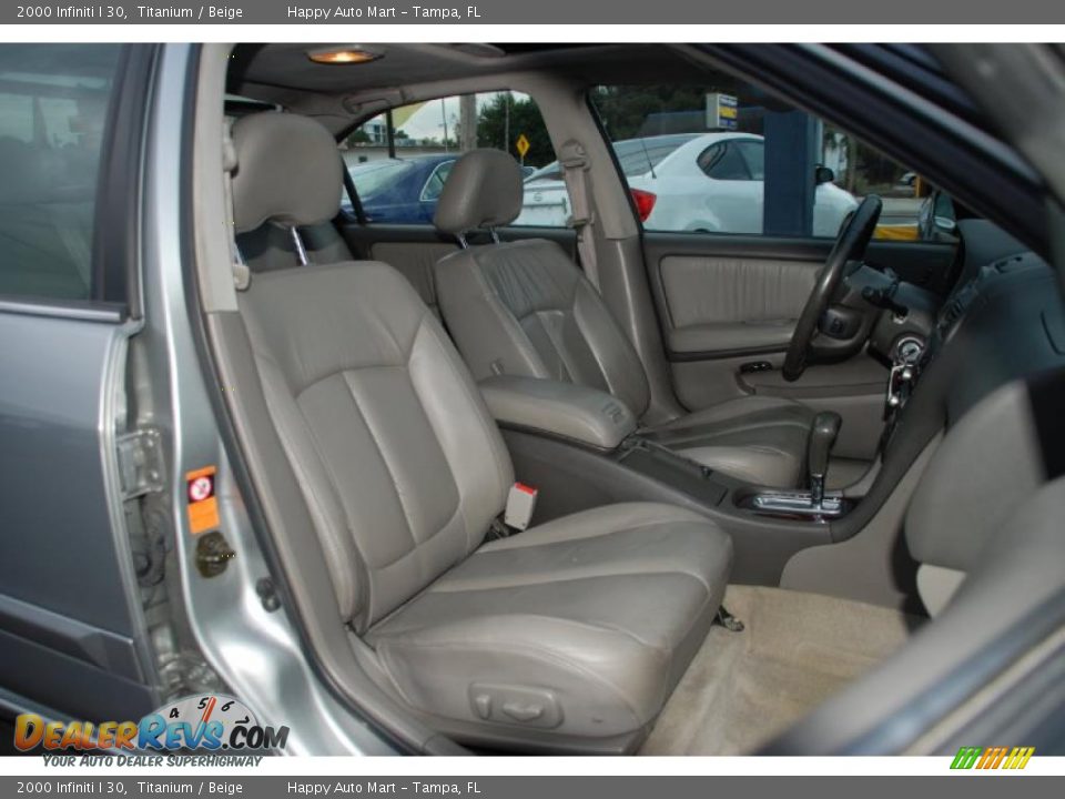 2000 Infiniti I 30 Titanium / Beige Photo #19