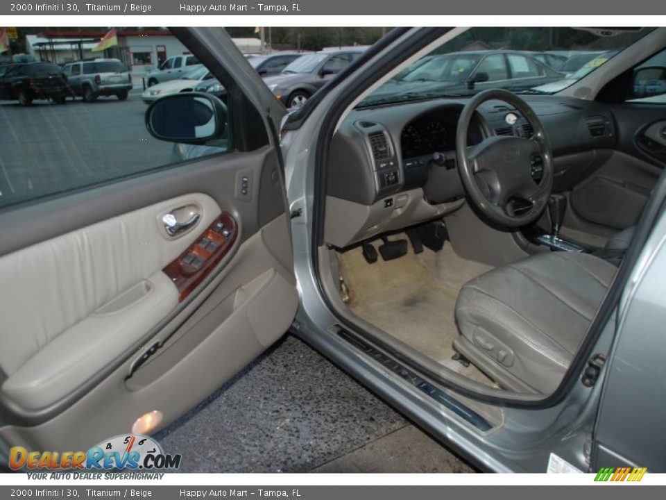 2000 Infiniti I 30 Titanium / Beige Photo #20
