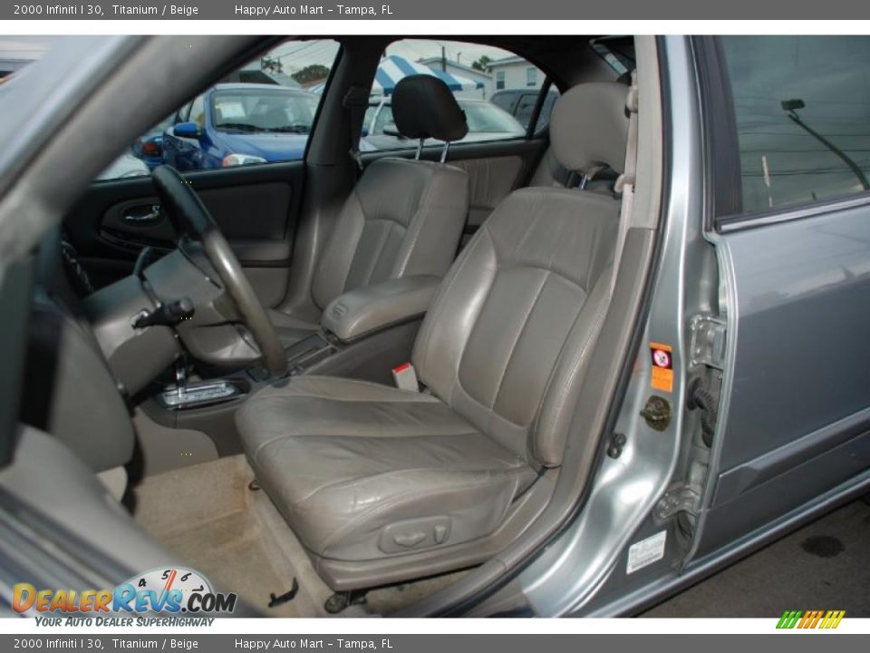2000 Infiniti I 30 Titanium / Beige Photo #21