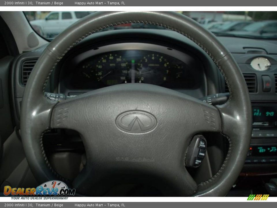 2000 Infiniti I 30 Titanium / Beige Photo #24