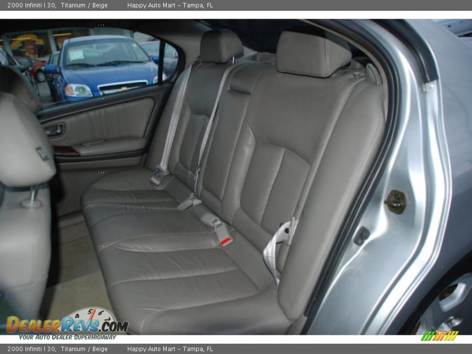 2000 Infiniti I 30 Titanium / Beige Photo #25