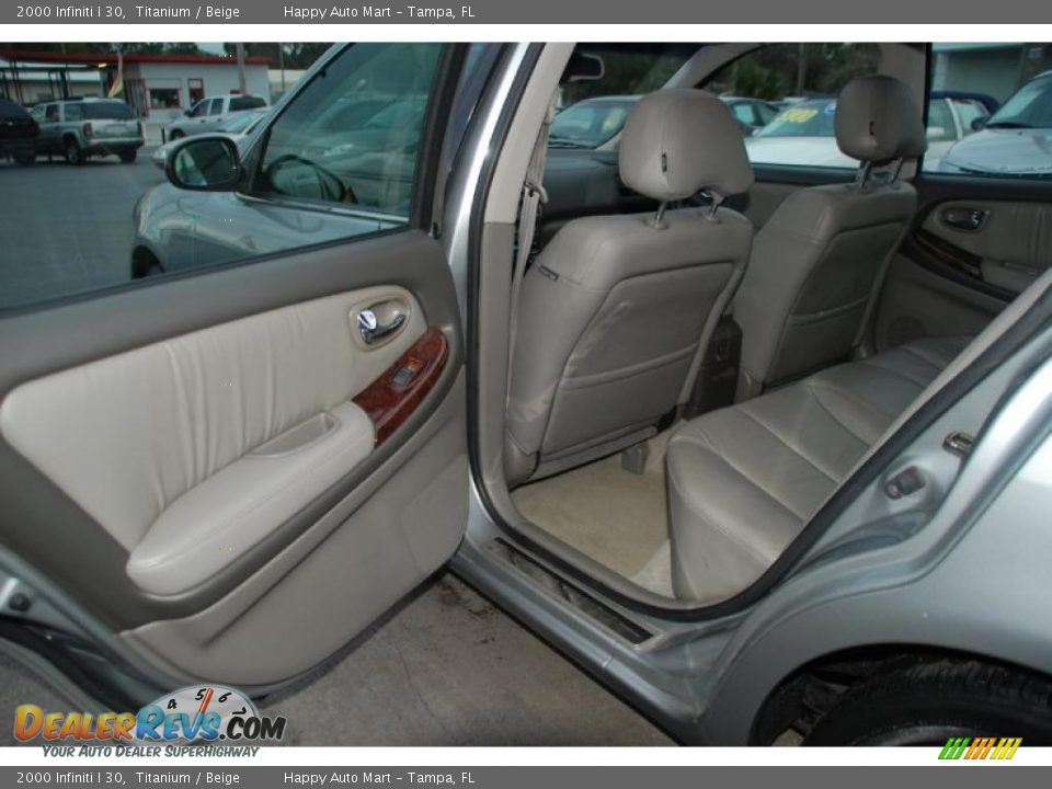 2000 Infiniti I 30 Titanium / Beige Photo #27