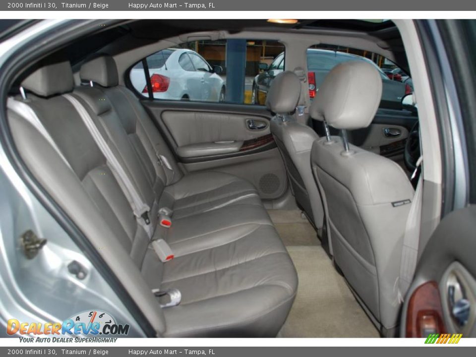 2000 Infiniti I 30 Titanium / Beige Photo #29
