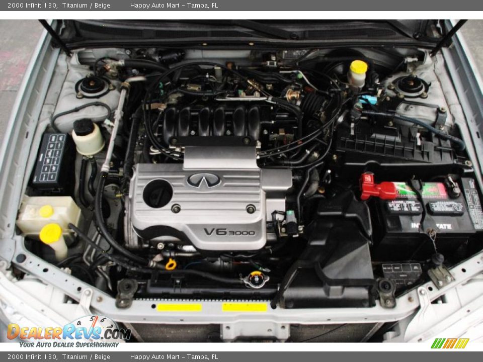 2000 Infiniti I 30 Titanium / Beige Photo #32