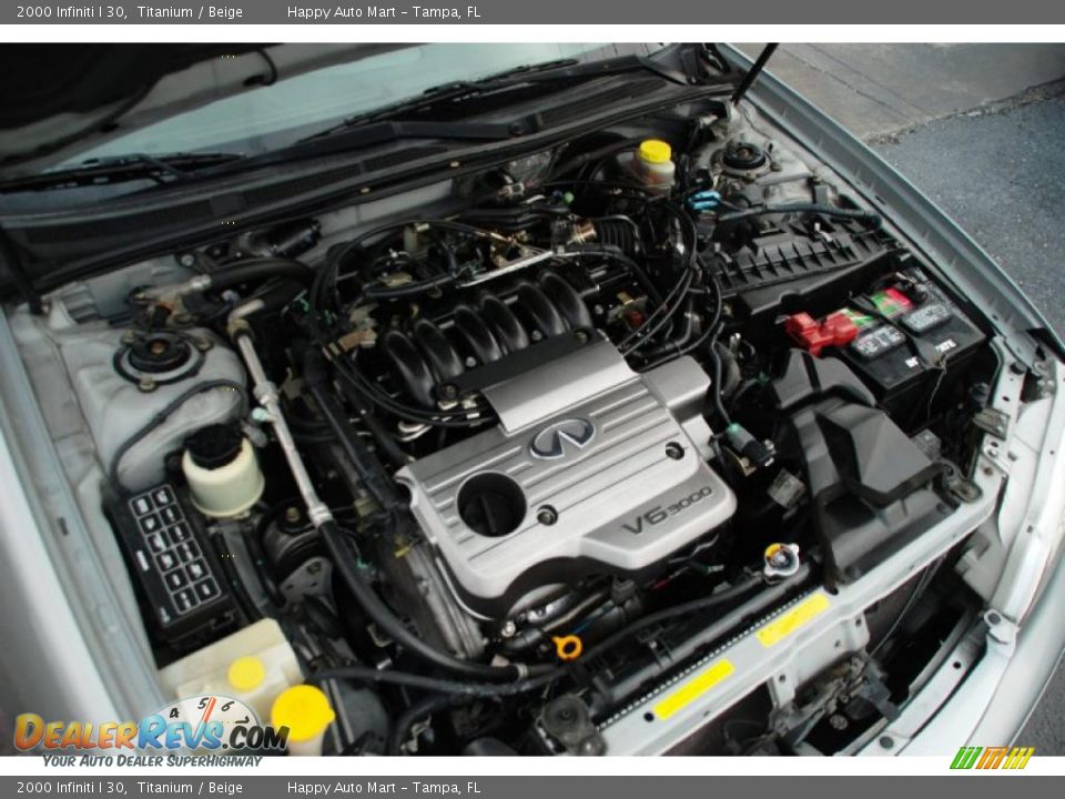 2000 Infiniti I 30 Titanium / Beige Photo #33