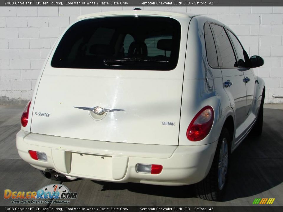 2008 Chrysler PT Cruiser Touring Cool Vanilla White / Pastel Slate Gray Photo #3