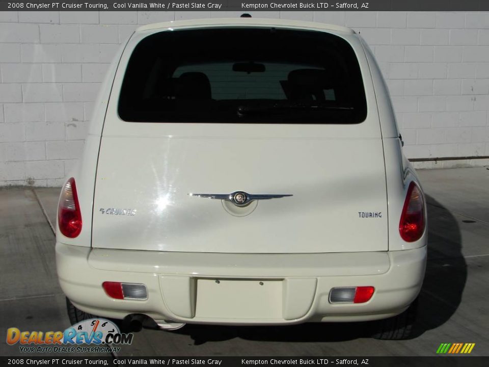 2008 Chrysler PT Cruiser Touring Cool Vanilla White / Pastel Slate Gray Photo #11