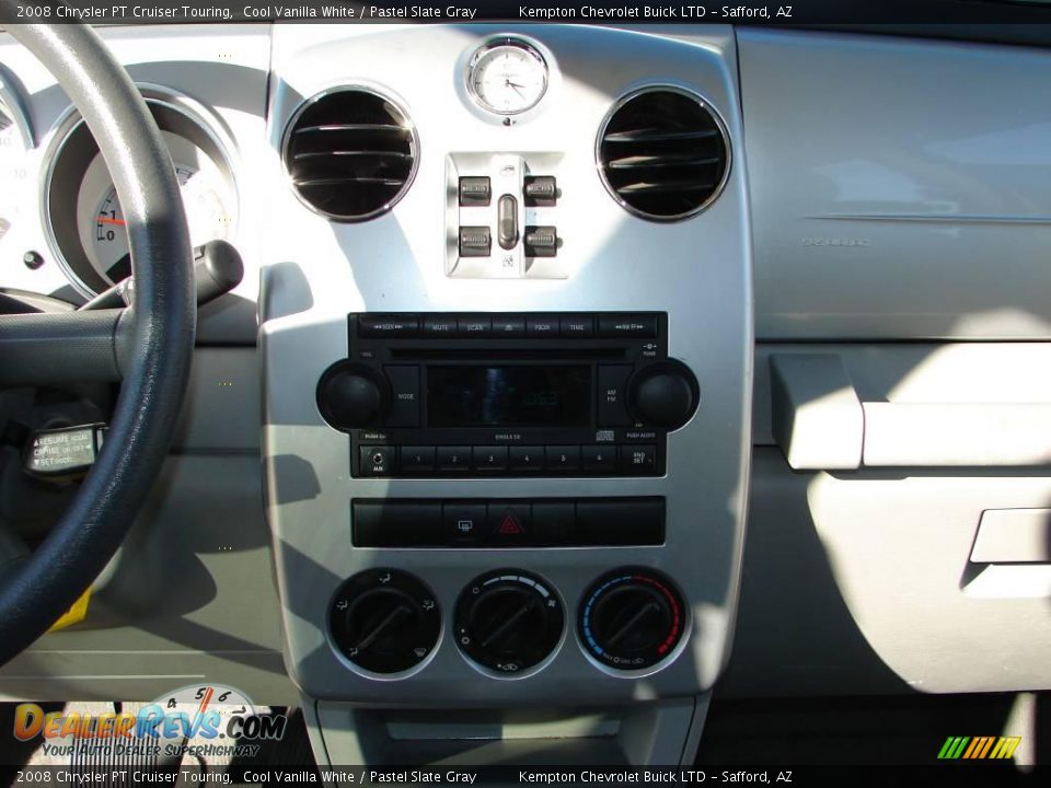 2008 Chrysler PT Cruiser Touring Cool Vanilla White / Pastel Slate Gray Photo #16