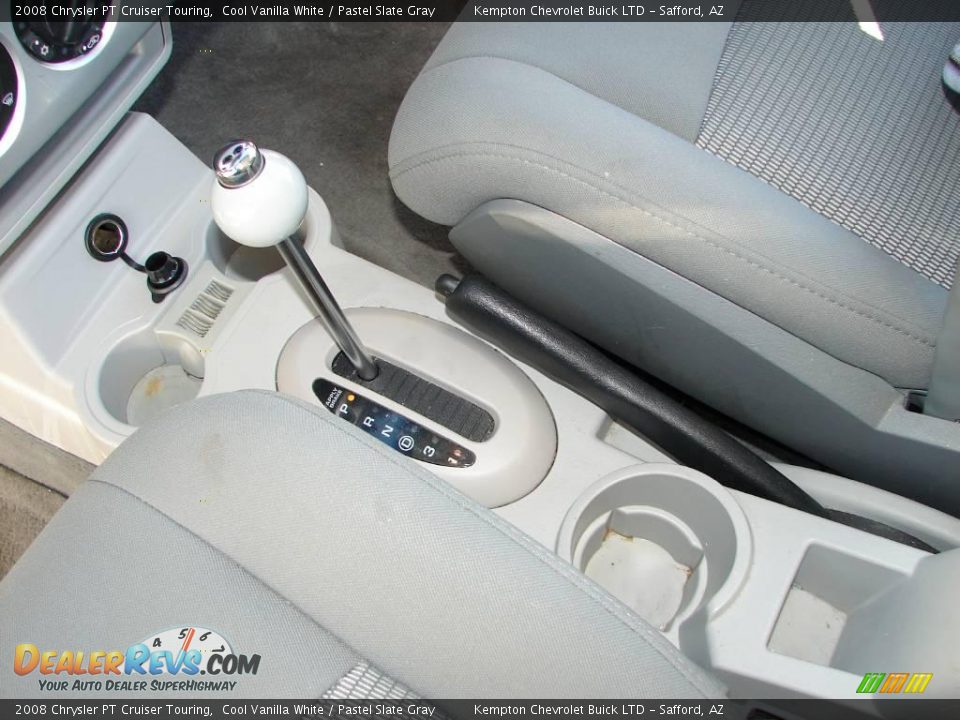 2008 Chrysler PT Cruiser Touring Cool Vanilla White / Pastel Slate Gray Photo #17