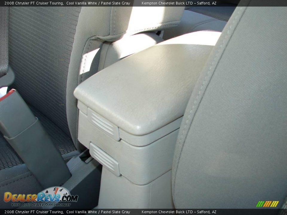 2008 Chrysler PT Cruiser Touring Cool Vanilla White / Pastel Slate Gray Photo #18