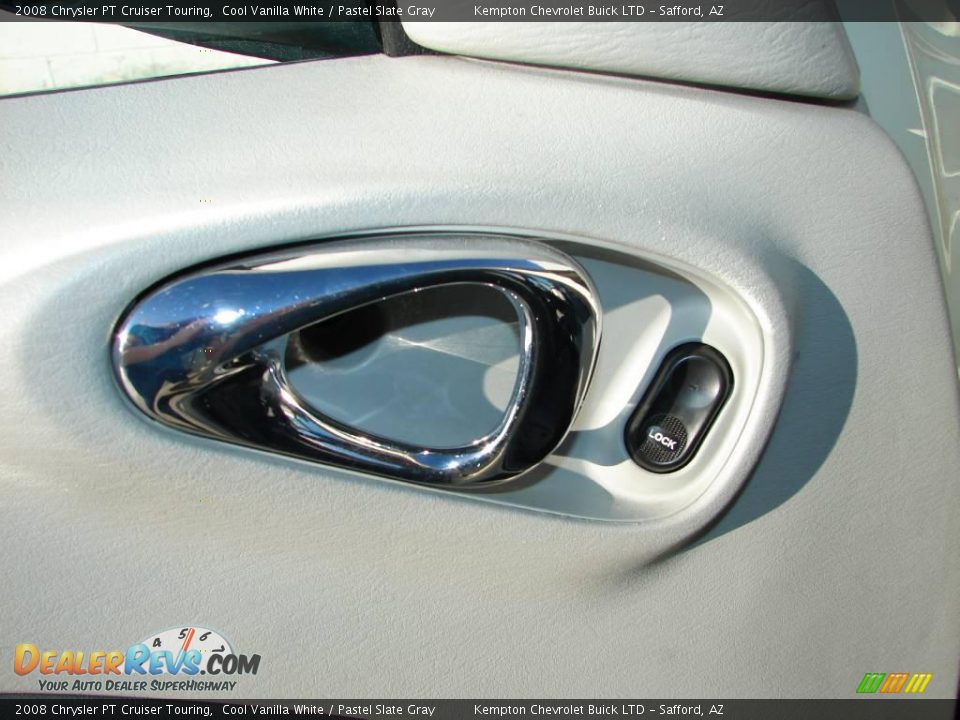 2008 Chrysler PT Cruiser Touring Cool Vanilla White / Pastel Slate Gray Photo #21