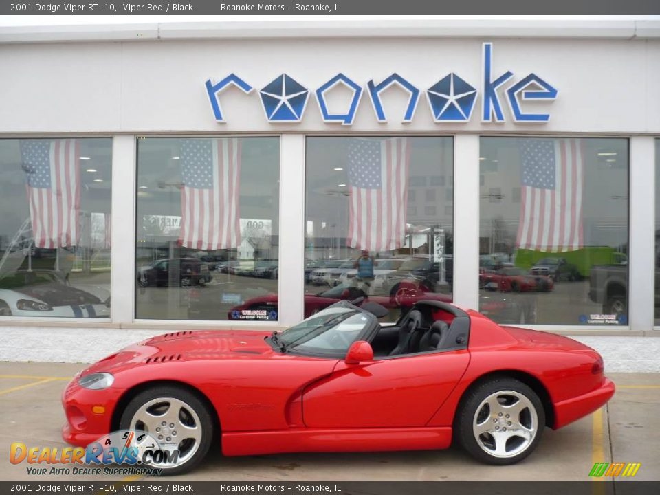 2001 Dodge Viper RT-10 Viper Red / Black Photo #1