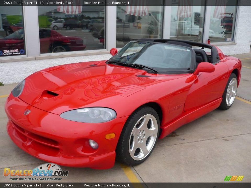 2001 Dodge Viper RT-10 Viper Red / Black Photo #2