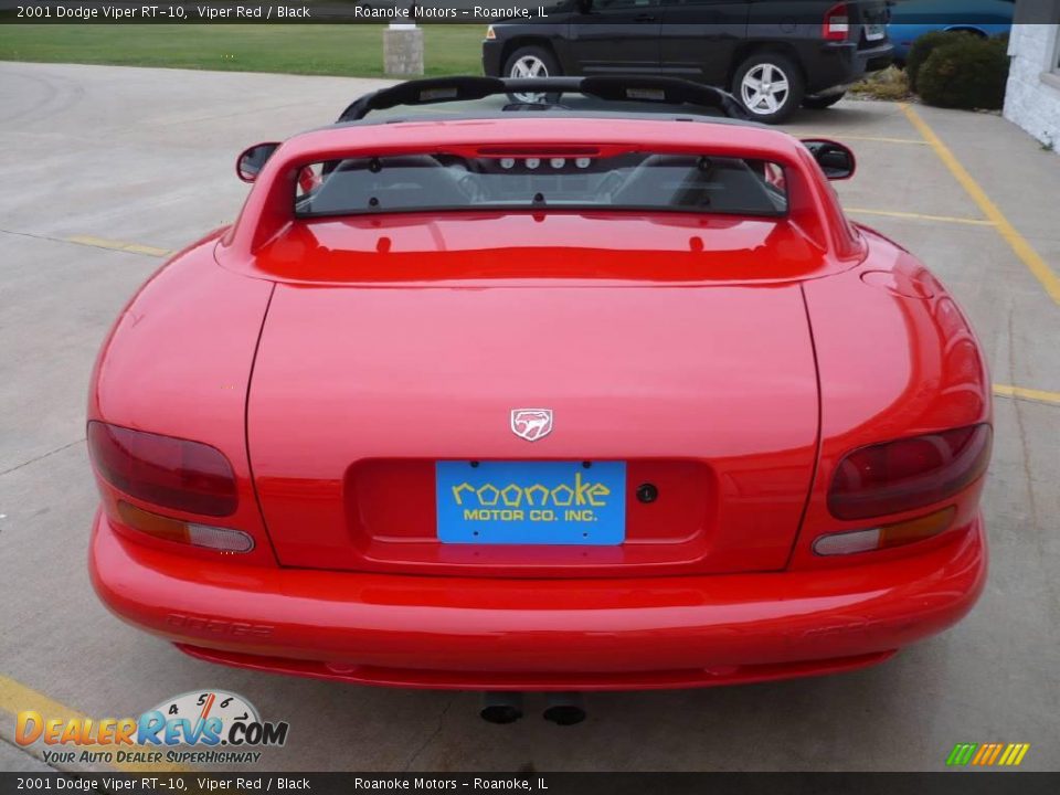 2001 Dodge Viper RT-10 Viper Red / Black Photo #7