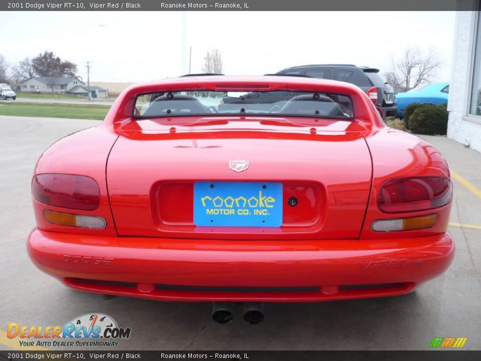 2001 Dodge Viper RT-10 Viper Red / Black Photo #8