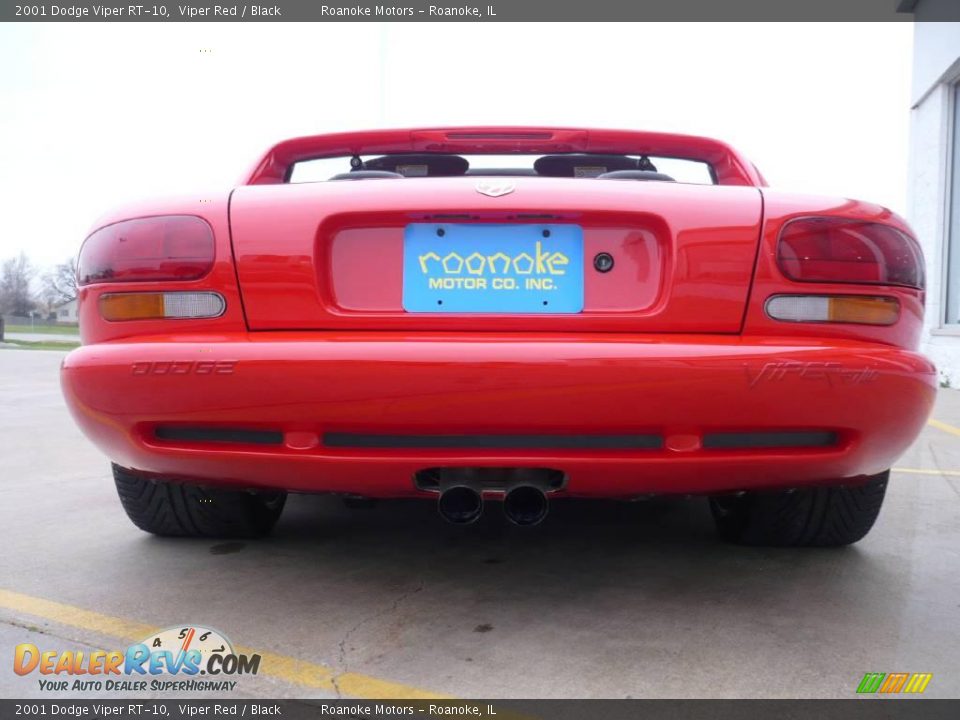 2001 Dodge Viper RT-10 Viper Red / Black Photo #9