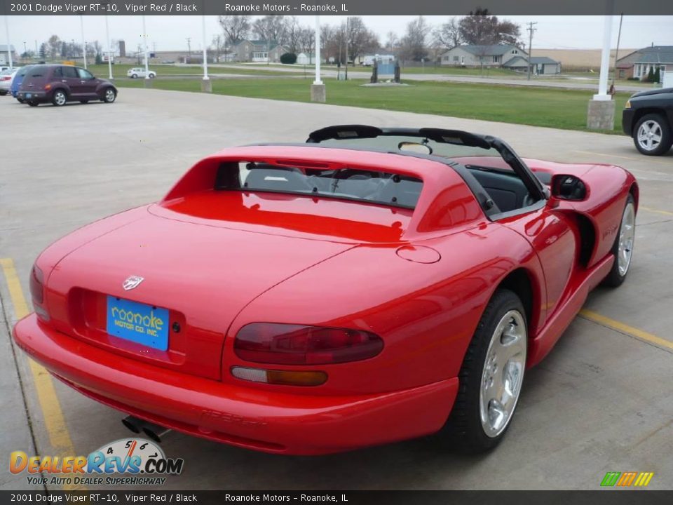 2001 Dodge Viper RT-10 Viper Red / Black Photo #10