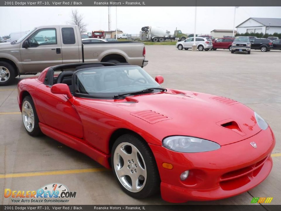 2001 Dodge Viper RT-10 Viper Red / Black Photo #13